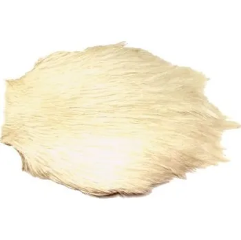 Umělá nástraha Hends Products skalp z kohouta Cock Capes Bílá