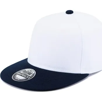 Kšiltovka Kšiltovka COFEE SNAP, barva bílá - námořnická modrá