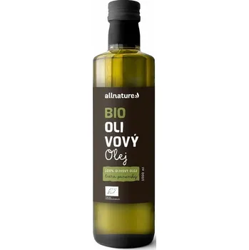 Rostlinný olej Allnature Extra panenský olivový olej BIO