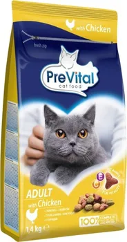 Krmivo pro kočku PreVital Cat Adult Chicken 1,4 kg