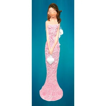 Andělka velká růžová 15,5 cm