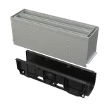 Alcadrain Venkovní štěrbinový žlab AVZ101S-R124R