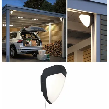 Venkovní osvětlení PAULMANN Park + Light LED venkovní nástěnné svítidlo Ikosea IP44 50x203mm 3000K 5,6W 12V antracit umělá hmota