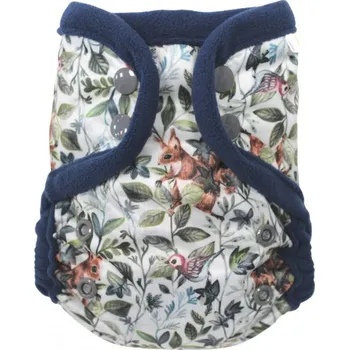 Plena Breberky svrchní novorozenecké kalhotky Mini bez křidélek - Veverky