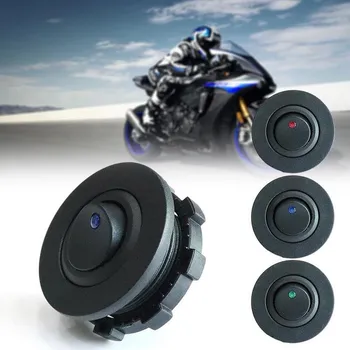 Přepínač kolébkový do panelu LED dioda - zelená