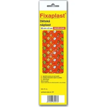 Náplast FIXAplast dětská náplast s polštářkem 50x6cm