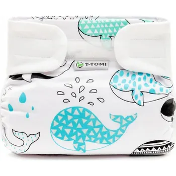 Plenkové kalhoty T-tomi Ortopedické abdukční kalhotky suchý zip 5-9 kg Whales