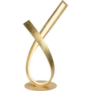 Lampička PAUL NEUHAUS LED stolní lampa se dvěma zakřivenými světelnými rameny, teplá bílá barva, vč. šňůrového vypínače 3000K PN 4720-12