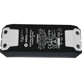 Napájecí zdroj pro osvětlení Deko-Light LED-napájení BASIC, DIM, CC, D50020UF/20W konstantní proud 500 mA IP20 stmívatelné 20-40V DC 10,00-20,00 W 862205