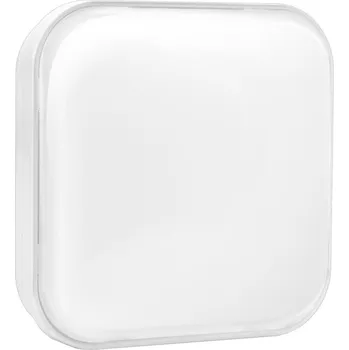 CENTURY SIMPLY LED stropní svítidlo venkovní bílé hranaté 16W 4000K 1280lm CB IP65