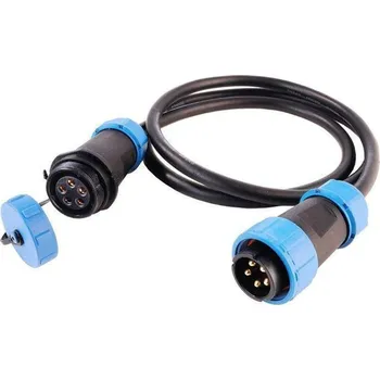 LED páska Deko-Light Weipu HQ 12/24/48V spojovací kabel 5-pólový kabelový systém5000 mm 940043