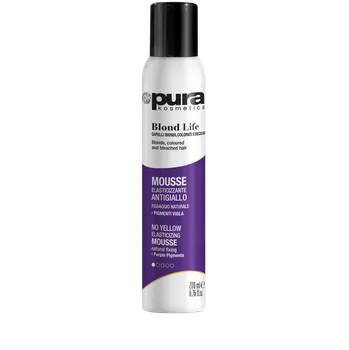 Vlasová regenerace Pura Kosmetica Blond Life pěnové tužidlo 200 ml