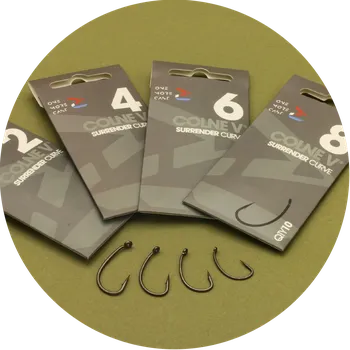 Rybářský háček One More Cast Háčky Colne V Surrender Curve Hooks 10 ks - Velikost 2