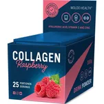 WoldoHealth® Mořský a hovězí kolagen 25x12g Malina