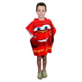 PONČO - OSUŠKA CARS červené