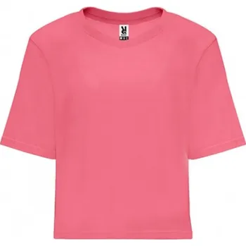 Dámské tričko Dámské tričko ROLY DOMINICA, barva zářivě růžová, velikost M