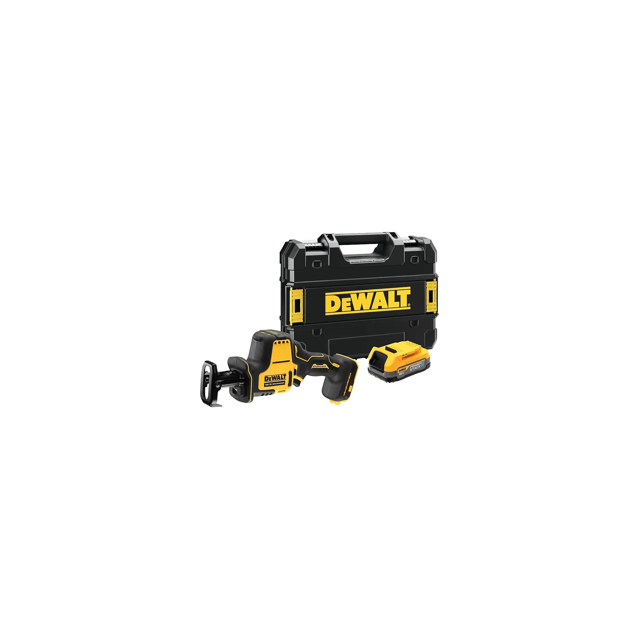 Fotografie 1 - Pila ocaska DeWALT DCS369 1x 1,7 Ah + Tstak