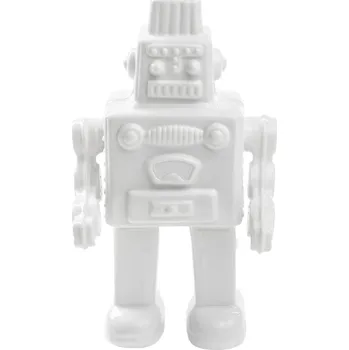 Dekorační figurka MEMORABILIA MY ROBOT 30 cm, bílá, porcelán, Seletti - doprava zdarma od 2999 Kč