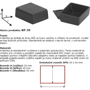 Dárková krabička Krabička KP 39