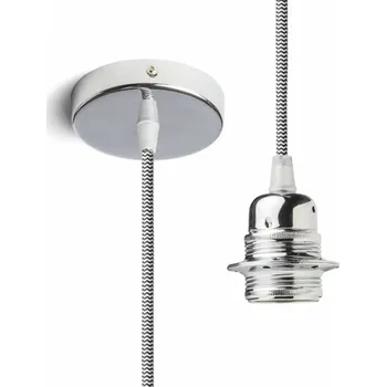 RENDL ELISA závěsná sada CHZ+Č/BK+CHO 230V E27 28W R11876