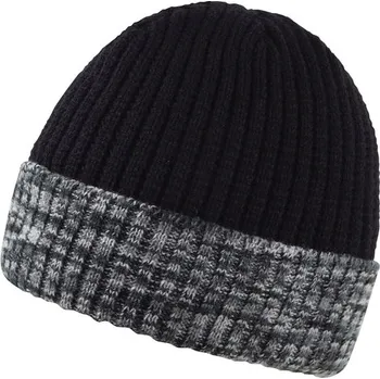 Čepice Čepice COFEE CAMOUFLAGE, barva černá