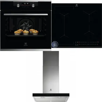 Set domácích spotřebičů ELECTROLUX KODDP77X + ELECTROLUX EIS62449 + ELECTROLUX LFT766X