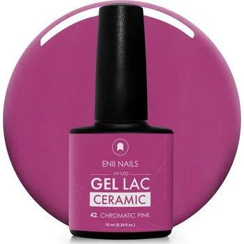 Lak na nehty Enii-nails Gel lak Ceramic 42 Chromatic Pink 10 ml Enii nails