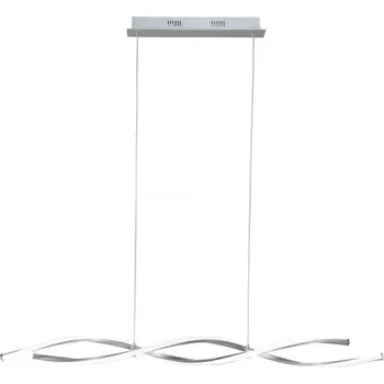 PAUL NEUHAUS LED závěsné svítidlo, ocel, design vlny SimplyDim 3000K PN 9142-55