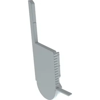 LED páska Light Impressions Reprofil koncovka R-EL-03-10 sada 2 ks šedá 54,0 mm 979711