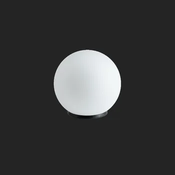 OSMONT BIA50534 BIANCA 2 stolní skleněná lampa černá / bílá IP40 40W E27