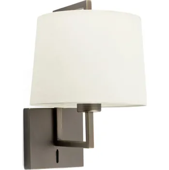 Nástěnné svítidlo FARO FRAME nástěnná lampa, starozlatá/béžová