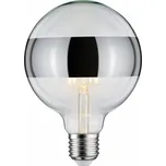 PAULMANN LED Globe 6,5 W E27 kruhové zrcadlo stříbrná teplá bílá stmívatelné 286.81