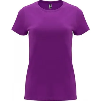 Dámské tričko ROLY CAPRI, barva purpurová, velikost M