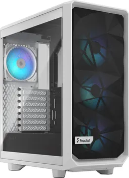 PC skříň fractal design Meshify 2 Compact RGB White TG Clear Tint (FD-C-MES2C-08)