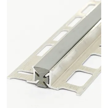 Stavební profil Dilatační lišta, černá, H 12,5 a= 15mm / 2,5m hliník