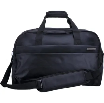 Cestovní taška Pánská cestovní taška 5612-01 černá, dn-lederwaren