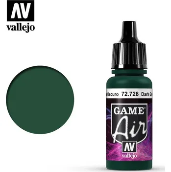 Vallejo Game Air: Dark Green 17ml - airbrush barva na modely