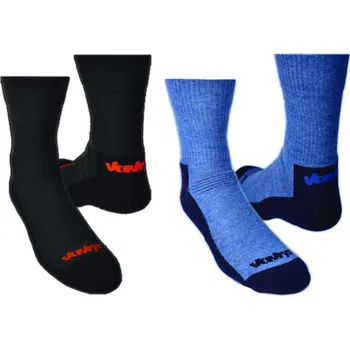 Pánské ponožky VAVRYS Trek CMX 2-pack 43-45 modro-šedá