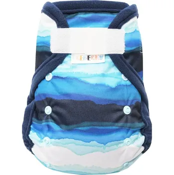 Plenkové kalhoty Breberky svrchní kalhotky bez křidélek - Modrá laguna na SZ