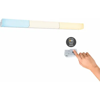 Nástěnné svítidlo PAULMANN HomeSpa LED svítidlo k zrcadlu Luno IP44 hliník 8W WhiteSwitch 2700K 789.49