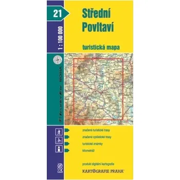 1:100T (21)-Střední Povltaví (turistická mapa)