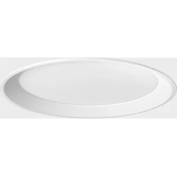 KOHL-Lighting LIM MIRANDA zapuštěné svítidlo s rámečkem pr. 120 mm bílá 8 W CRI 80 4000K PHASE CUT