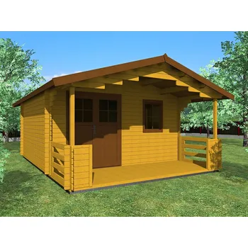 Zahradní domek Luka EKO DD 400x400 33 mm