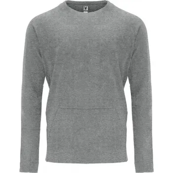 Pánská mikina Mikina ROLY MANA, barva melírová šedá, velikost XL