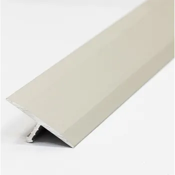 Stavební profil Lišta Dělící profil T 26 mm 2.5 m, hliník elox přírodní