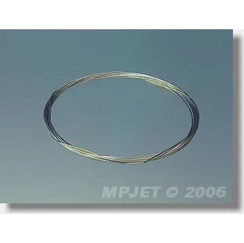 RC vybavení Nerezové lanko o průměru 0,7 mm, délka 10 m