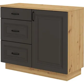 Obývací stěna MOB Flaminia 1D3S (dub artisan + grafit)