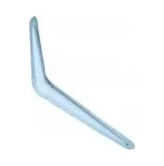 Konzole lisovaná bílá, 150x200 mm, KONZLB150X200