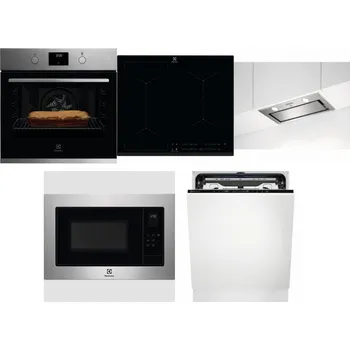 Set domácích spotřebičů ELECTROLUX KOFGH70TX + ELECTROLUX EIV634 + ELECTROLUX LFG716X + ELECTROLUX EMS4253TEX + ELECTROLUX EEM69410L