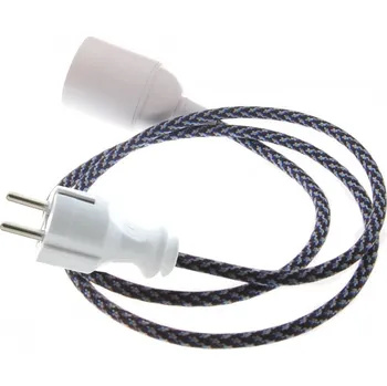 Příslušenství pro svítidlo Textilní kabel 2x0,75mm2 SPRINKLED 39 s objímkou a vidlicí